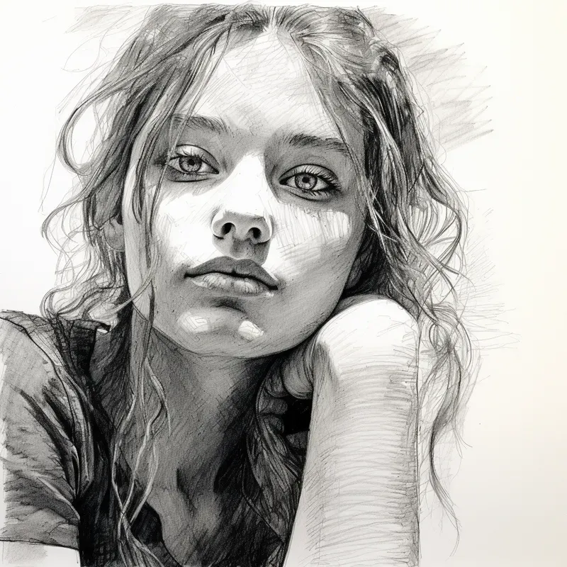 Crosshatching Illustrations Midjourney Prompt PromptBase