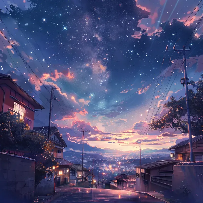 Dreamy Lofi Anime Wallpapers Midjourney Prompt | PromptBase