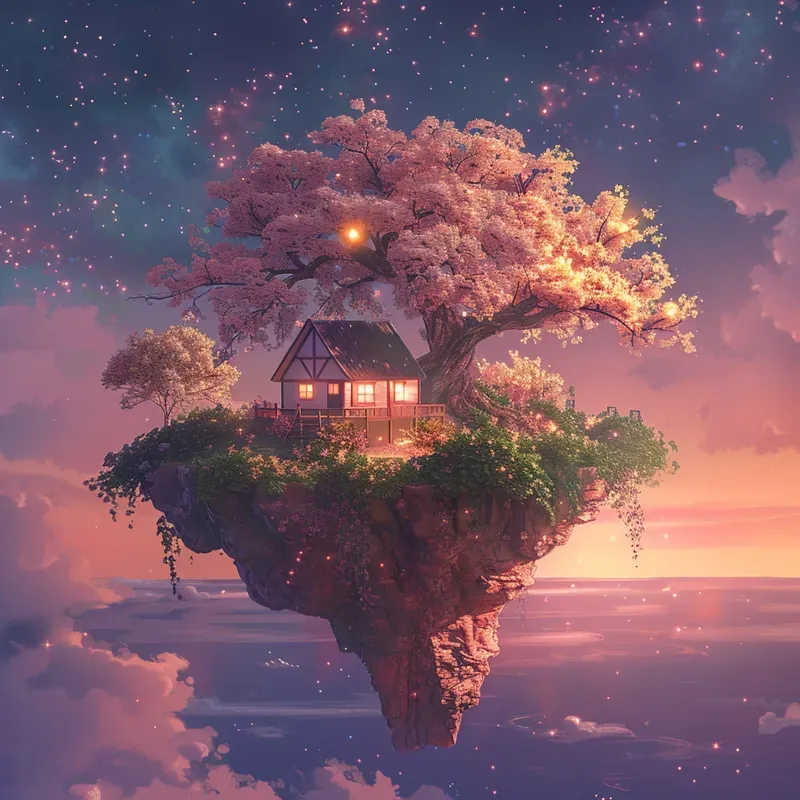 Dreamy Lofi Anime Wallpapers Midjourney Prompt | PromptBase