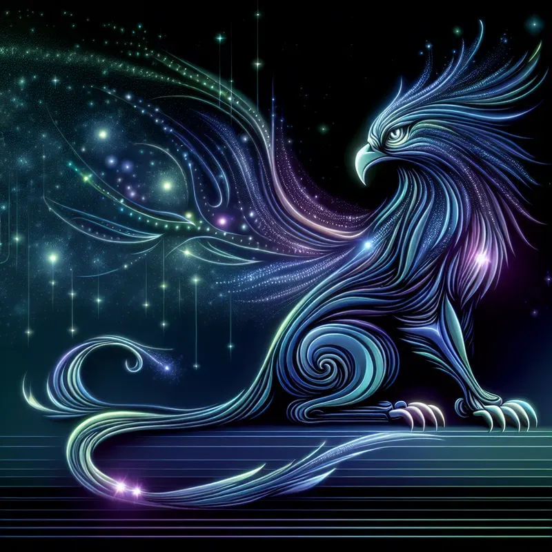 Mythical Creatures With Colors DALL·E Prompt | PromptBase