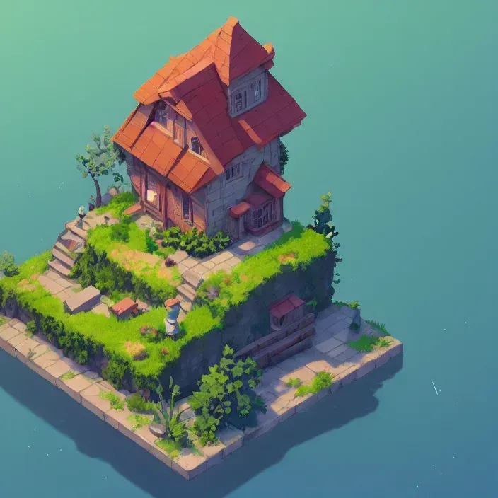 3d House Stable Diffusion Prompt | PromptBase