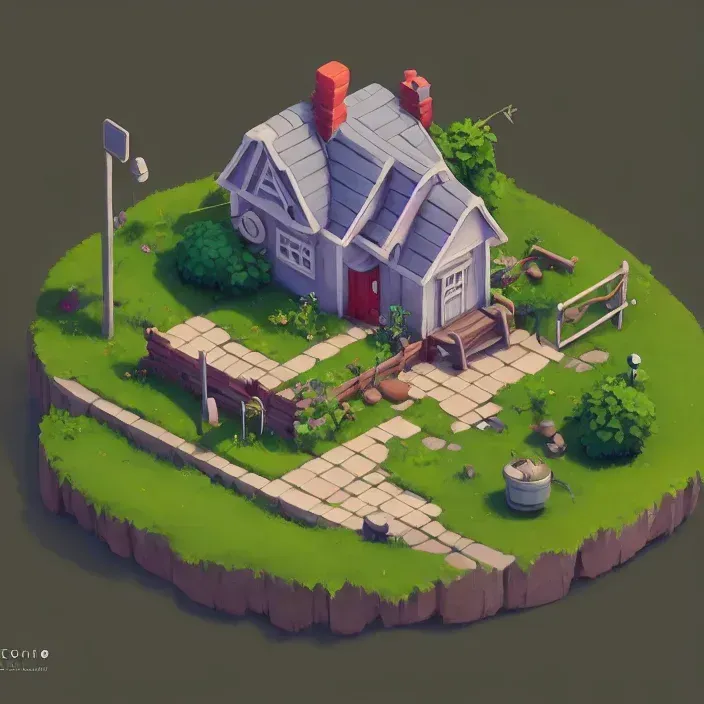 3d House Stable Diffusion Prompt | PromptBase