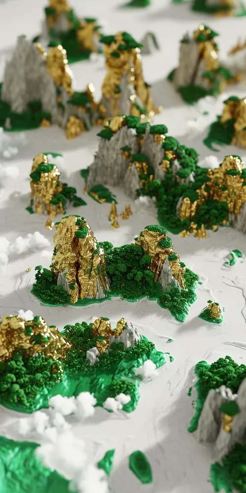 Miniature Rocks Photographs Midjourney Prompt | PromptBase