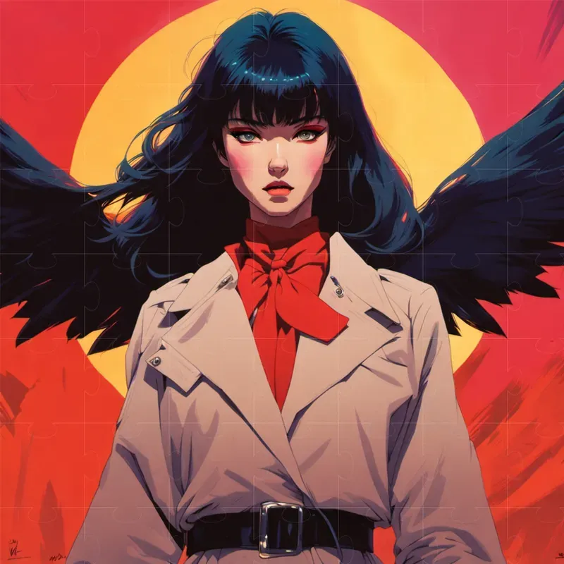 Fashion Retro Anime Characters Stable Diffusion Prompt | PromptBase