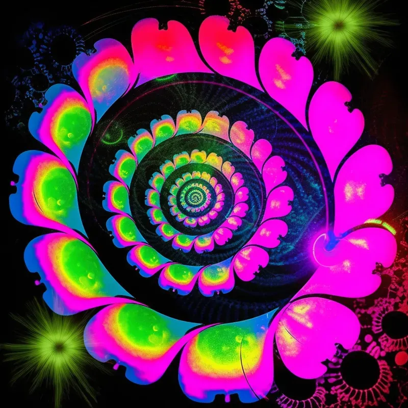 Super Trippy Lsd Visions Midjourney Prompt | PromptBase