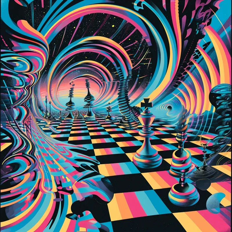 Abstract Hypnotic Designs Midjourney Prompt | PromptBase