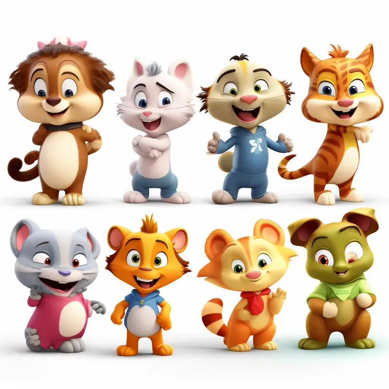 3d Cute Animal Characters Midjourney Prompt Promptbase 3d Cute Animal Characters Midjourney Prompt Promptbase