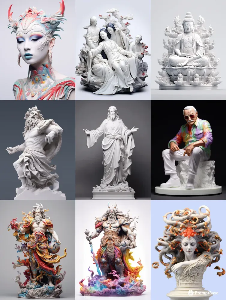 Statues Midjourney Prompt PromptBase