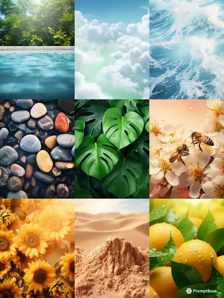 Close Up Nature Background Backdrop Art Midjourney Prompt | PromptBase