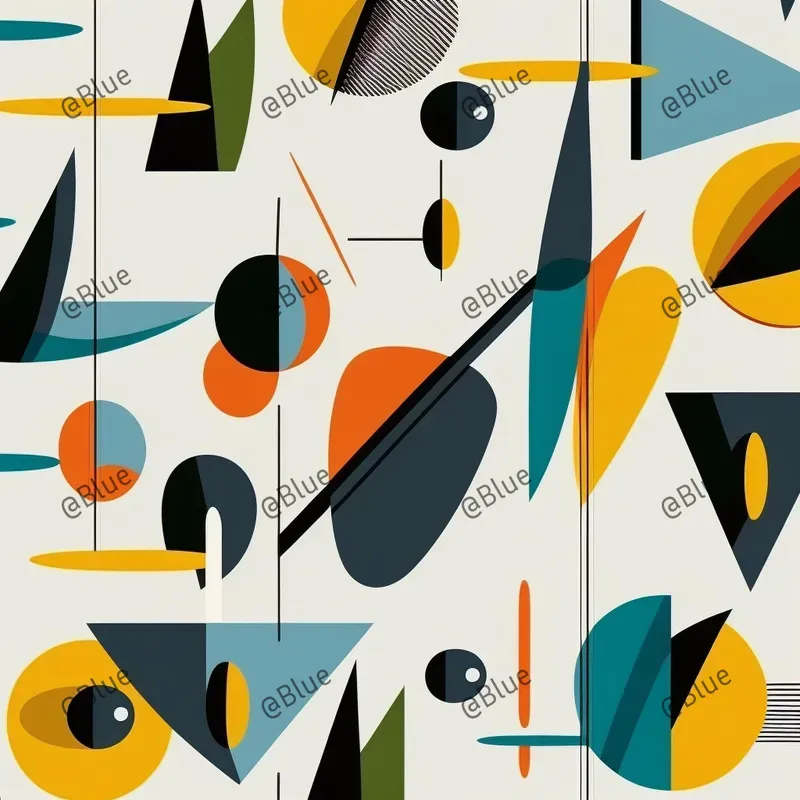 Midcentury Modern Wallpaper Patterns Midjourney Prompt PromptBase