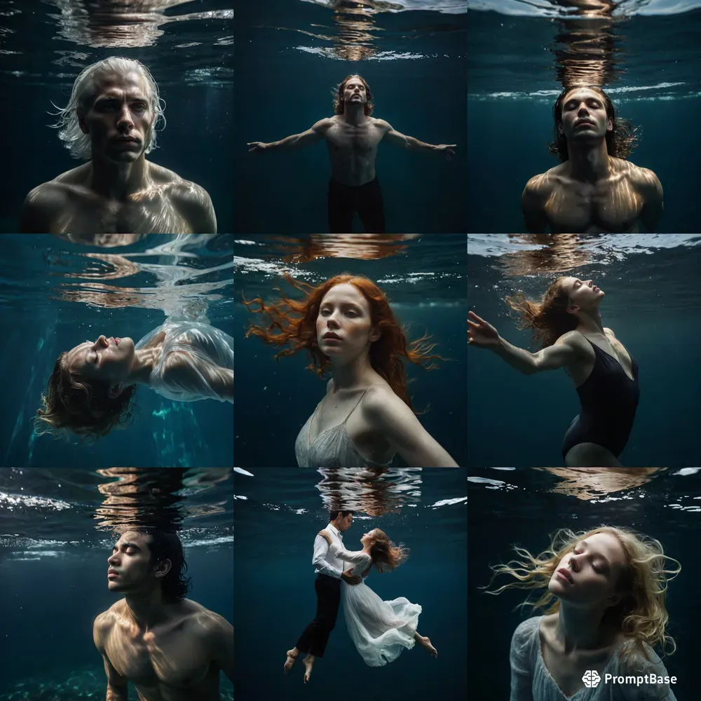 Water Ethereal Portraits Leonardo Ai Prompt | PromptBase