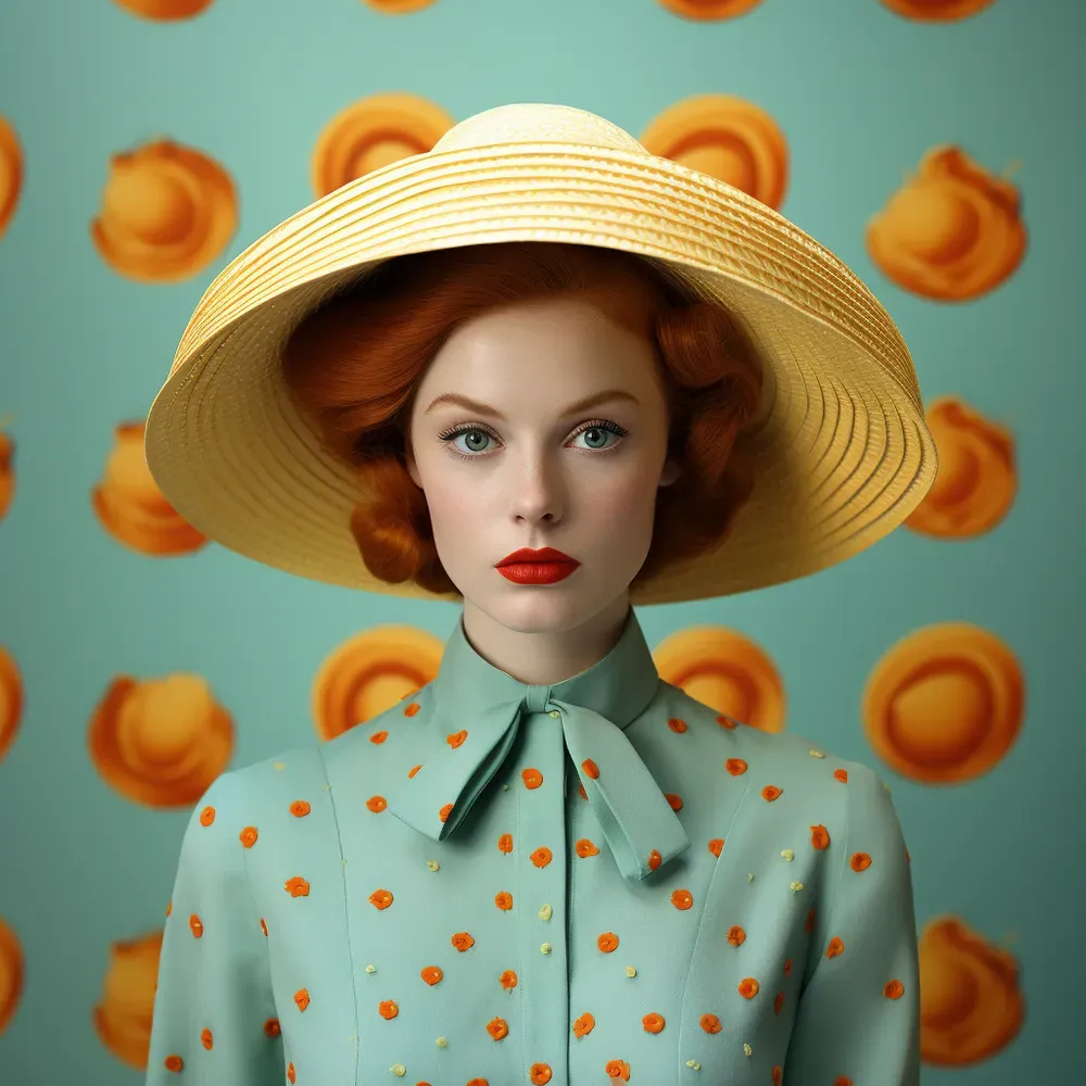 Retro Glam Pastel Vintage Fashion Midjourney Prompt PromptBase