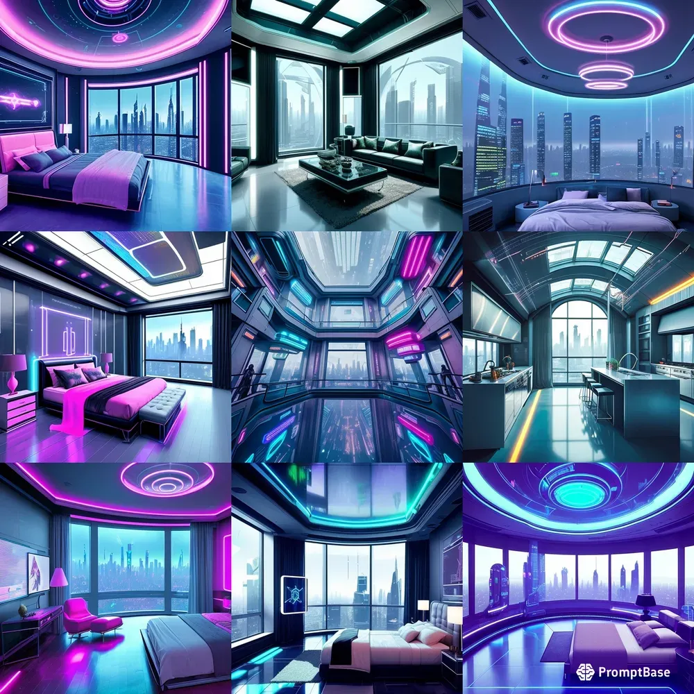 Neon Horizons A Cyberpunk Haven Futures Stable Diffusion Prompt ...