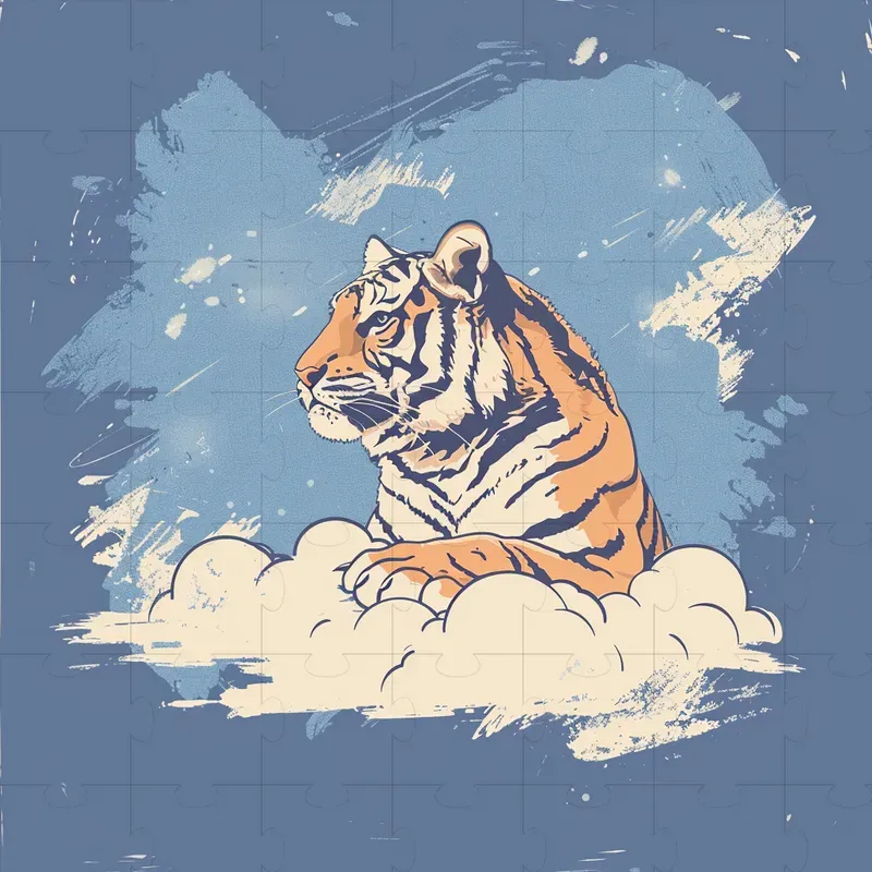 Animals With Clouds Midjourney Prompt | PromptBase