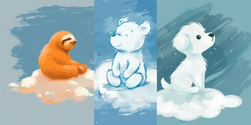 Animals With Clouds Midjourney Prompt | PromptBase