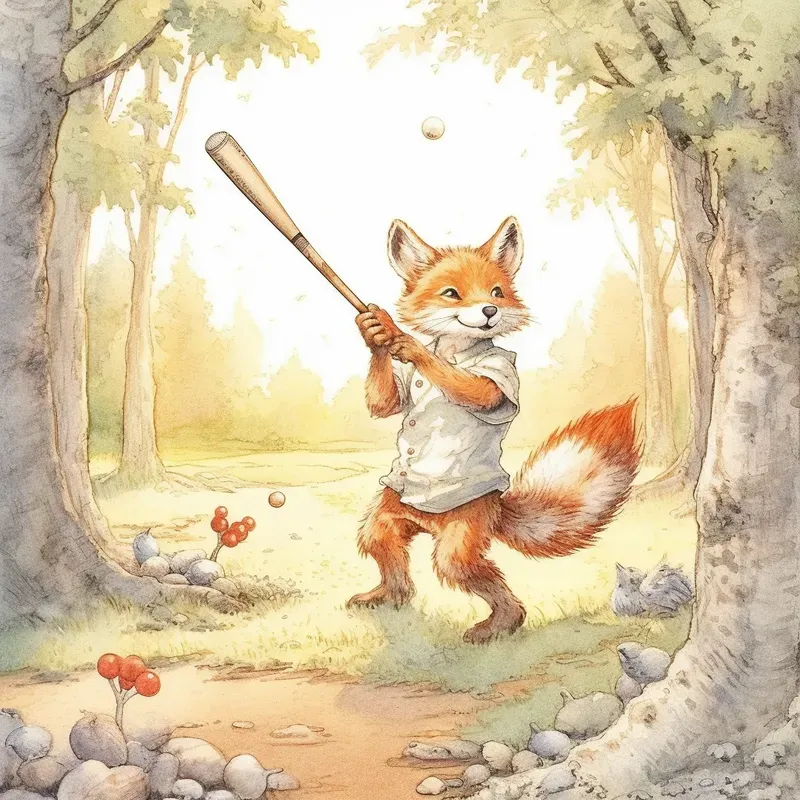 Woodland Storybook Illustrations Midjourney Prompt | PromptBase