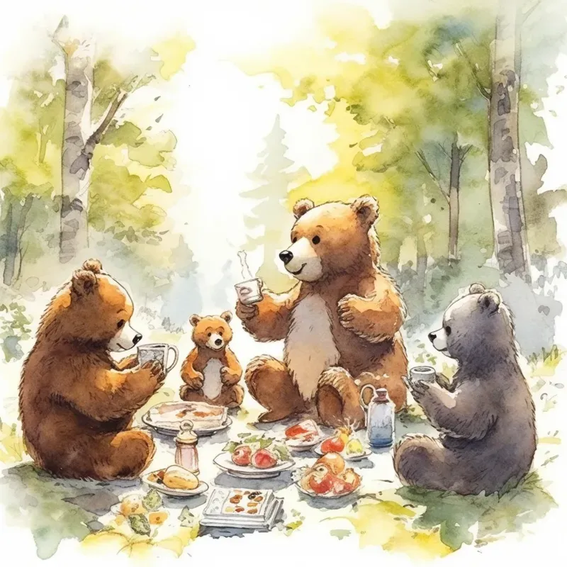Woodland Storybook Illustrations Midjourney Prompt | PromptBase