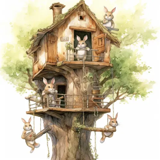 Woodland Storybook Illustrations Midjourney Prompt | PromptBase