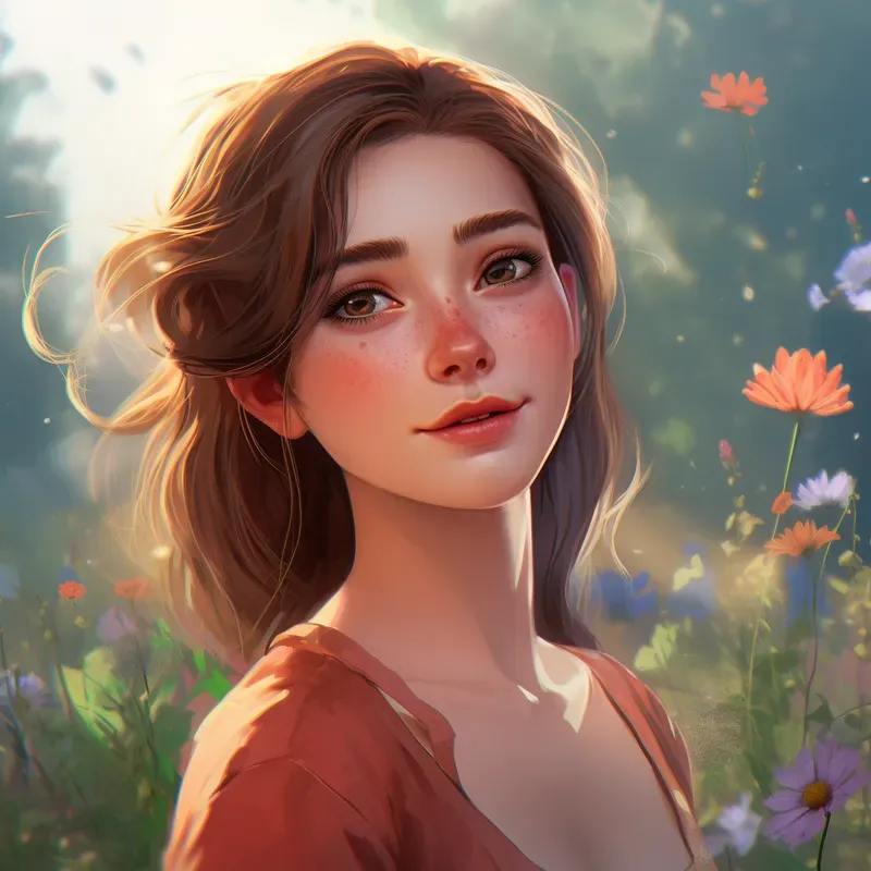 Dreamy Portraits Of Girls Midjourney Prompt | PromptBase
