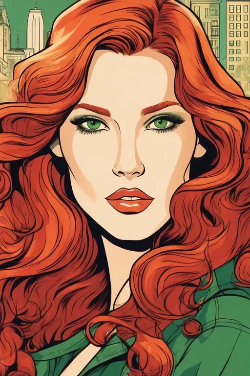 Comic Book Portrait Illustrations Stable Diffusion Prompt | PromptBase