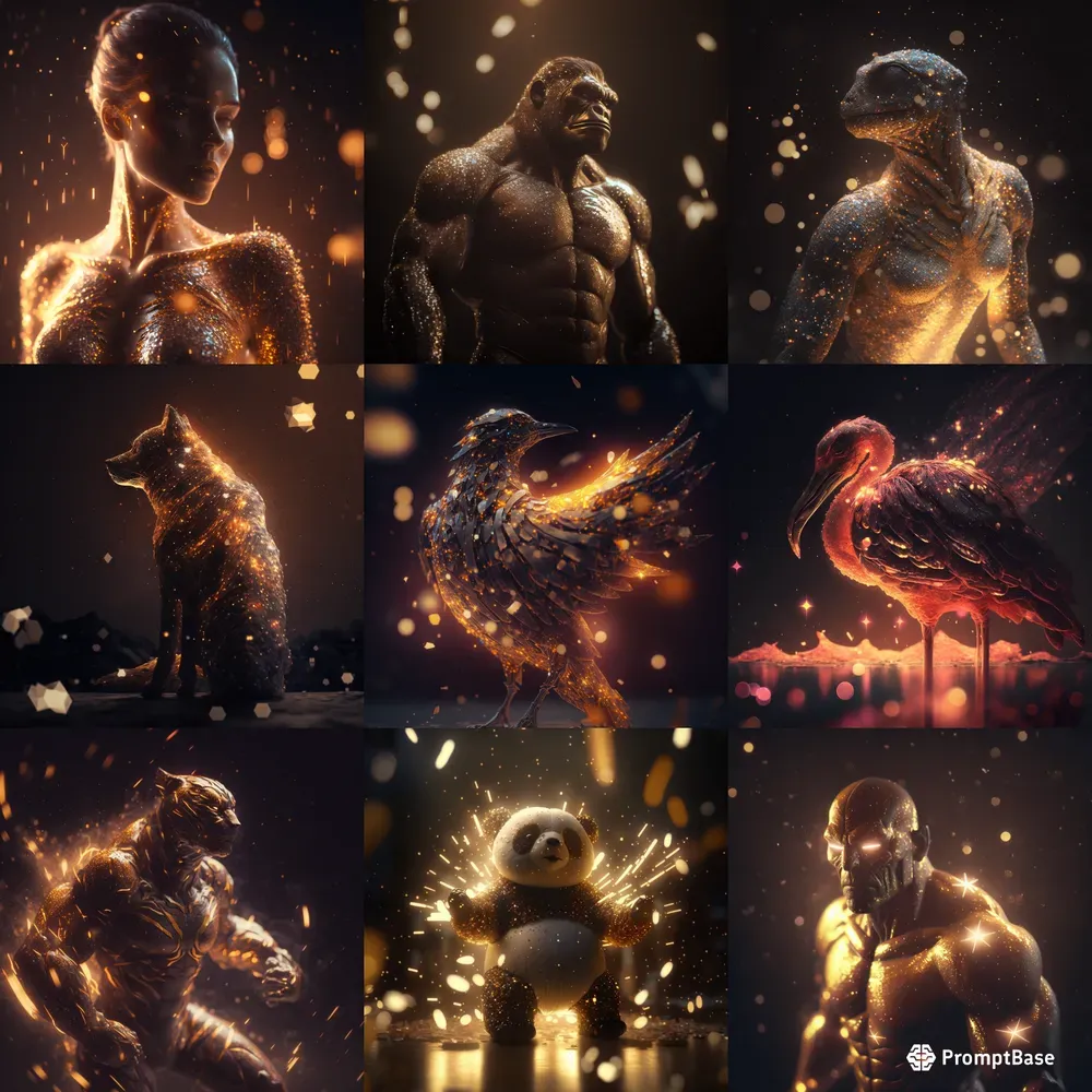 Realistic Flash Animals And Humans Midjourney Prompt PromptBase