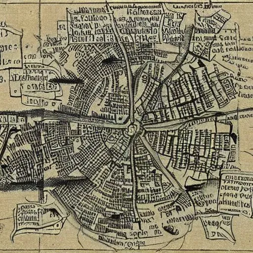 Ancient City Maps Stable Diffusion Prompt | PromptBase