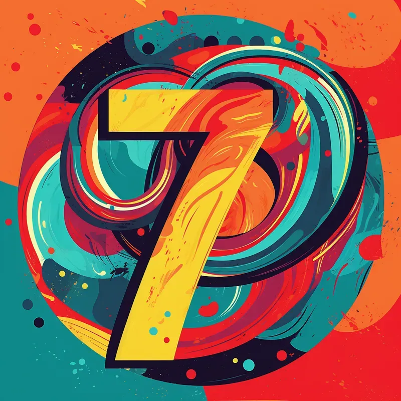 Numbers Illustrations For Advertisements Midjourney Prompt | PromptBase