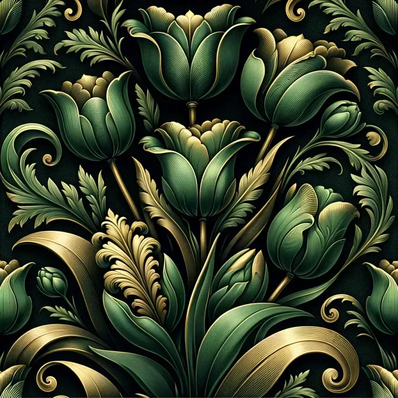 Baroque Patterns DALL·E Prompt | PromptBase