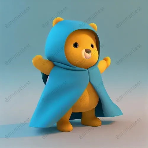 3D Super Cute Animal Characters Midjourney Prompt | PromptBase