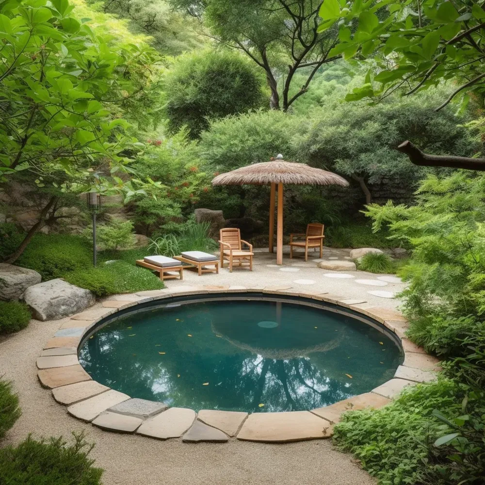 Your Own Swimming Pools Midjourney Prompt | PromptBase