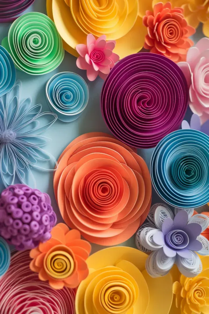 Paper Art Flowers Midjourney Prompt PromptBase