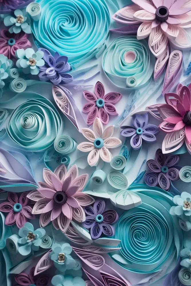 Paper Art Flowers Midjourney Prompt PromptBase