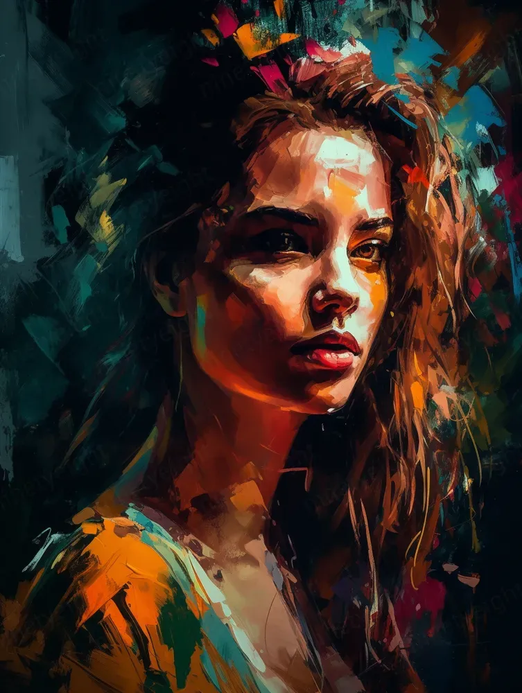 Magnificent Oil Painting Wall Art Works Midjourney Prompt PromptBase