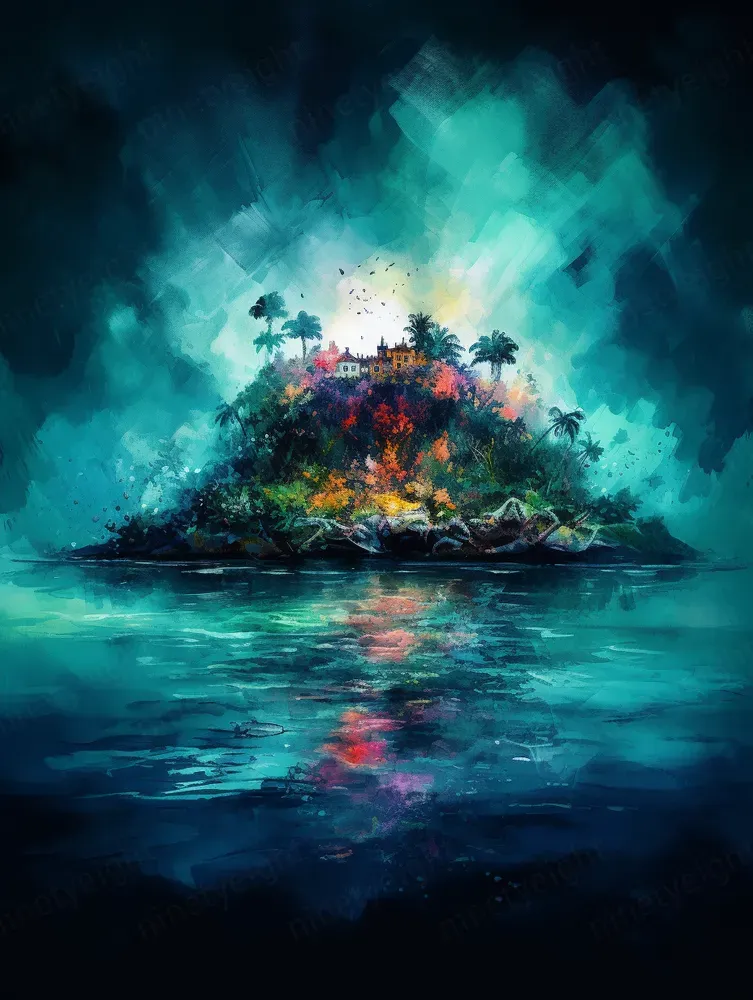 Magnificent Oil Painting Wall Art Works Midjourney Prompt PromptBase