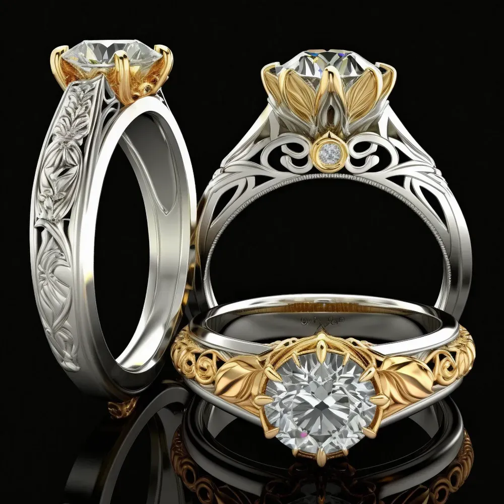 Perfect Wedding Ring Designs Midjourney Prompt PromptBase