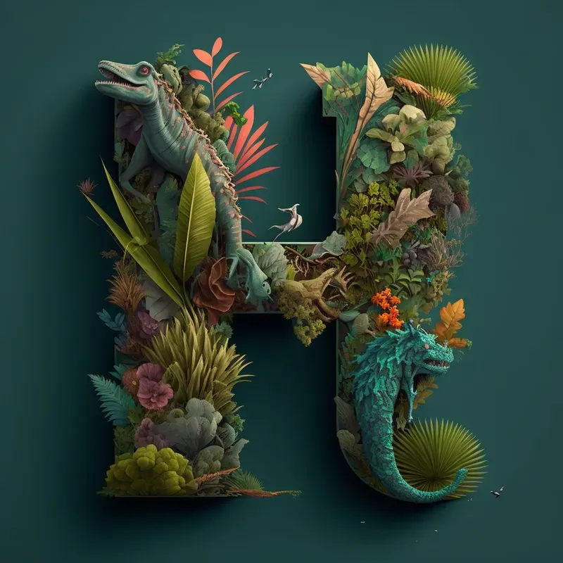 Nature Letters Illustrations Midjourney Prompt | PromptBase