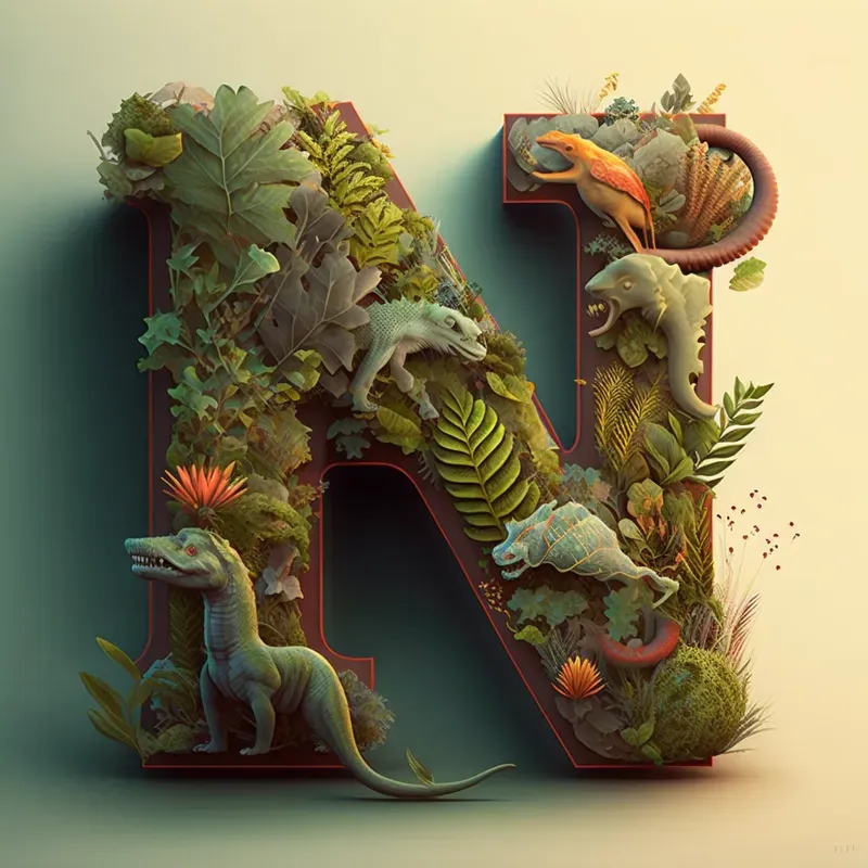 Nature Letters Illustrations Midjourney Prompt | PromptBase