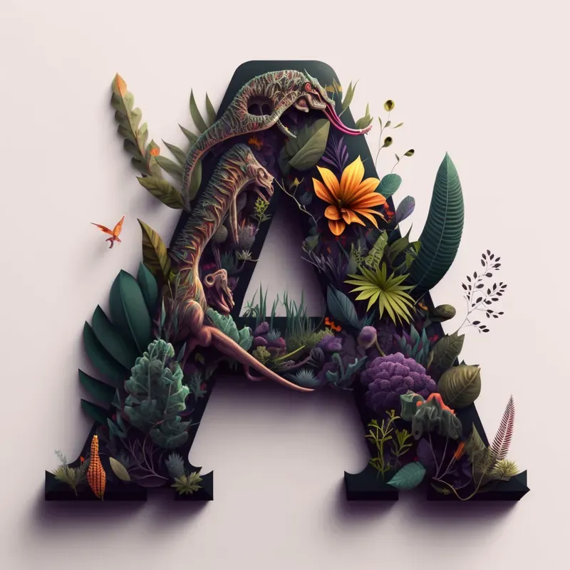 Nature Letters Illustrations Midjourney Prompt | PromptBase