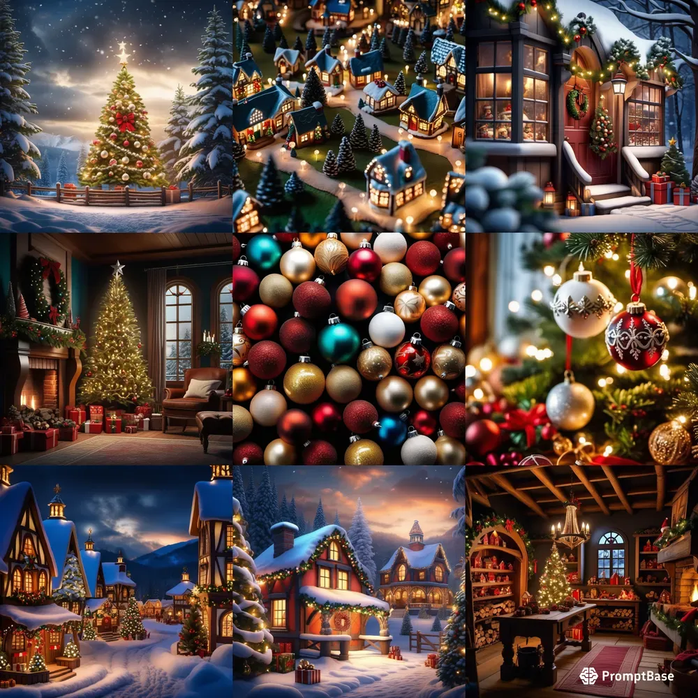 Christmas Winter Wonderland Style Stable Diffusion Prompt | PromptBase