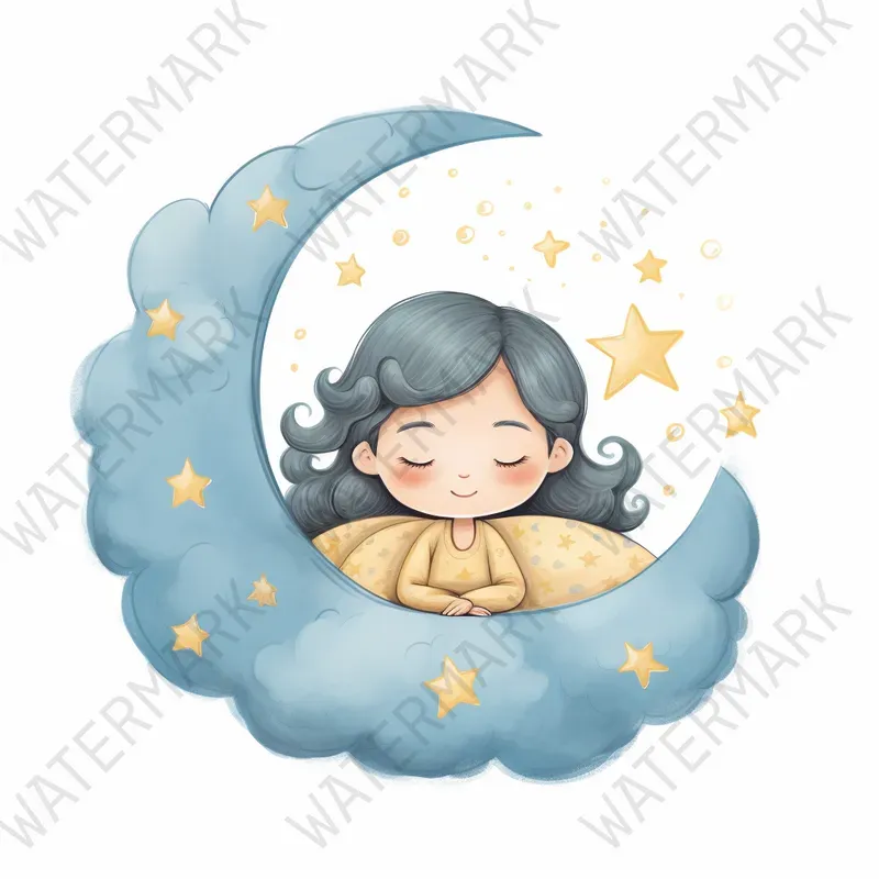 Nursery Wall Art Watercolor Baby Cliparts Midjourney Prompt | PromptBase
