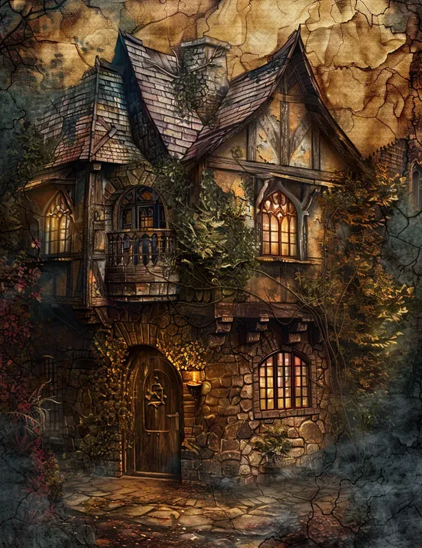 Medieval Junk Journal Papers Midjourney Prompt | PromptBase