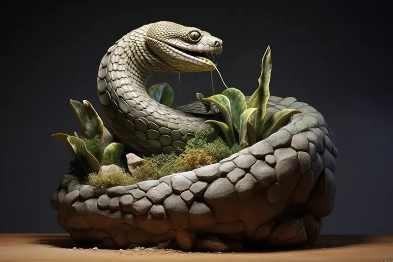 Realistic Animal Carvings Midjourney Prompt | PromptBase