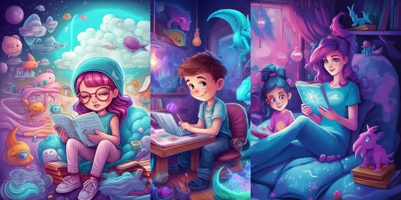 Fantasy Storybook Illustrations Midjourney Prompt | PromptBase