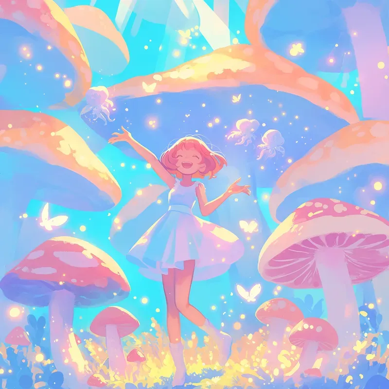 Animeinspired Dreamy Moments Collections Midjourney Prompt | PromptBase