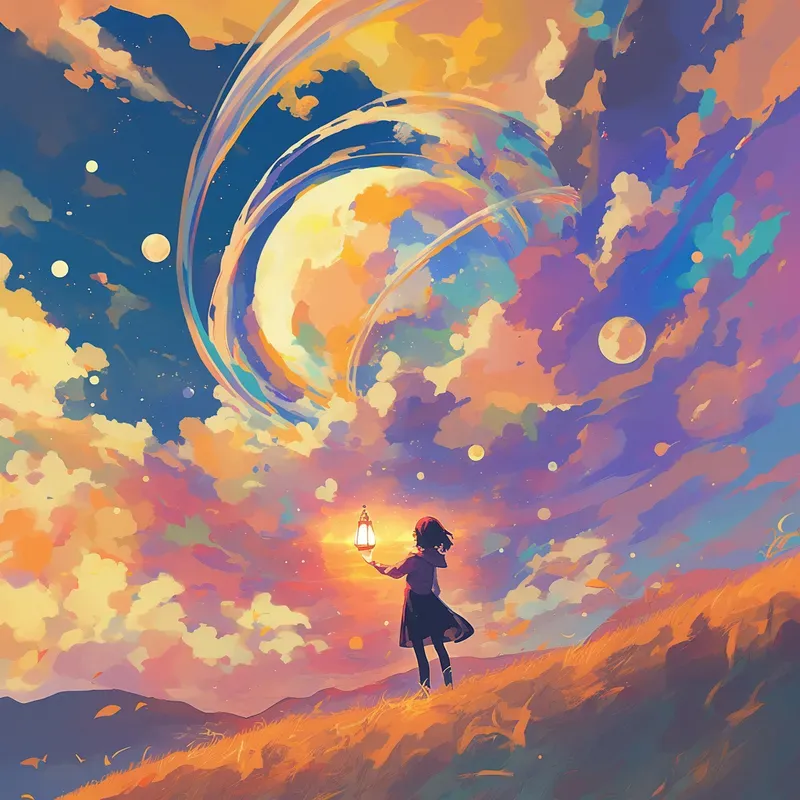 Animeinspired Dreamy Moments Collections Midjourney Prompt | PromptBase