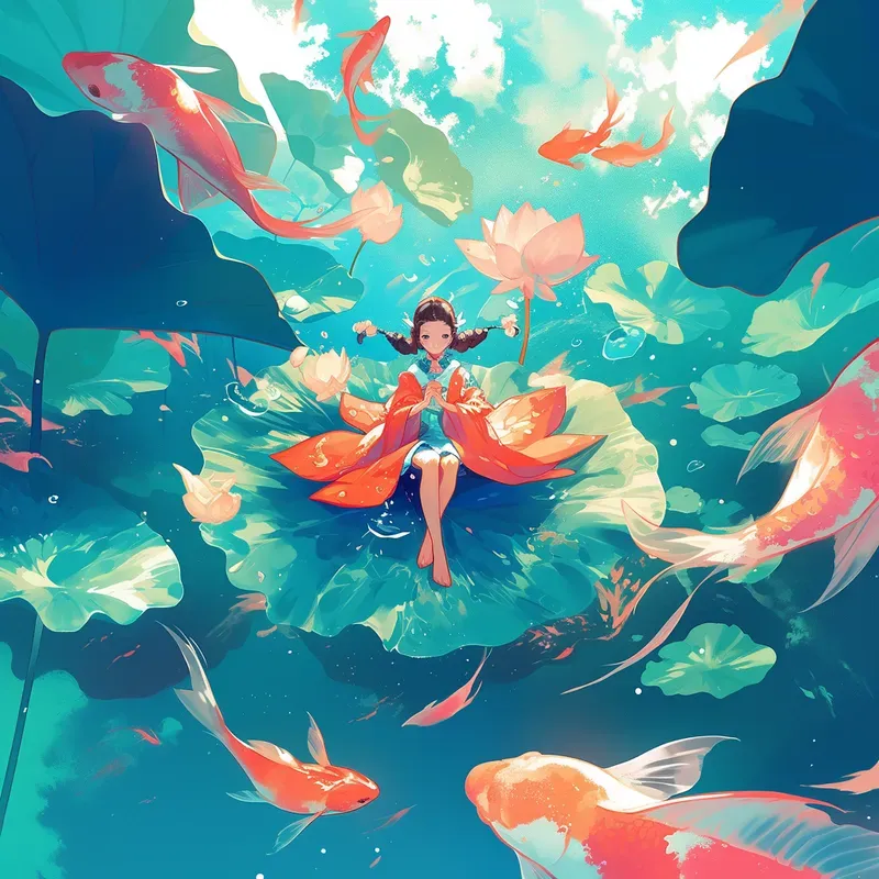 Animeinspired Dreamy Moments Collections Midjourney Prompt | PromptBase