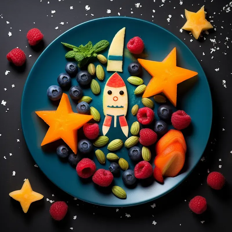Art With Food Midjourney Prompt | PromptBase