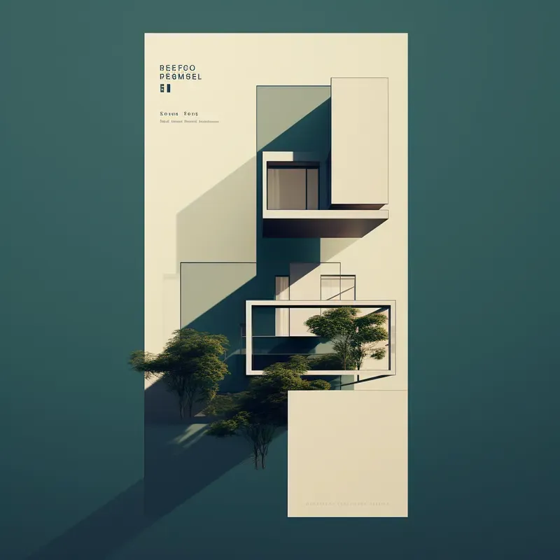 Real Estate Poster Design Inspirations Midjourney Prompt PromptBase