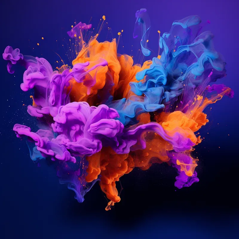 Color Splash Real Hyperrealistic Color Splash Creations Midjourney Prompt | PromptBase