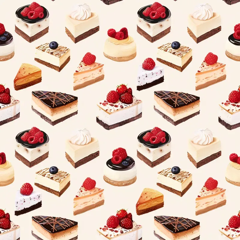 Realistic Food Patterns Midjourney Prompt | PromptBase